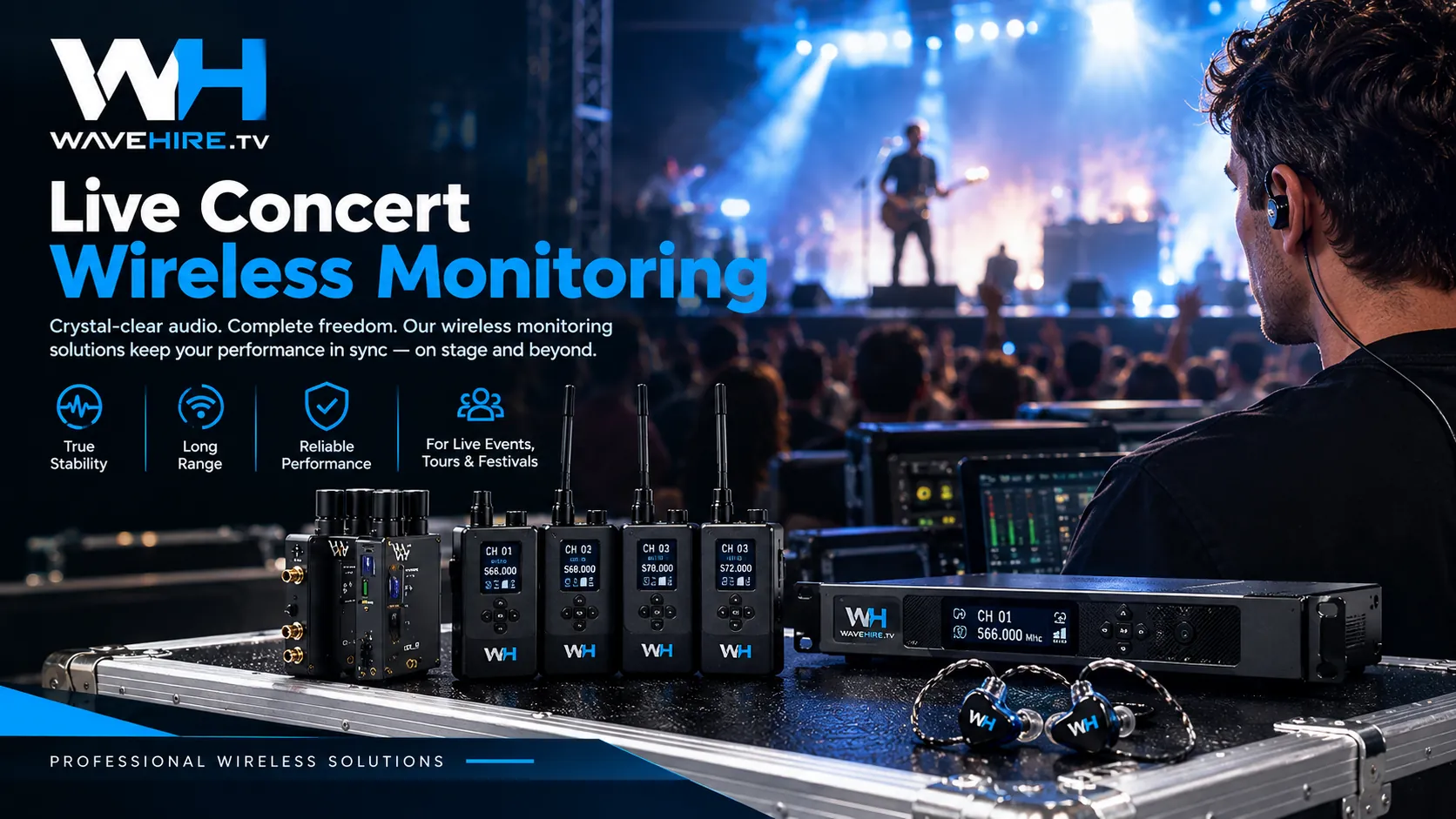 Wireless Monitoring for Live Concerts: What Works, What Doesn't, and How to Plan It